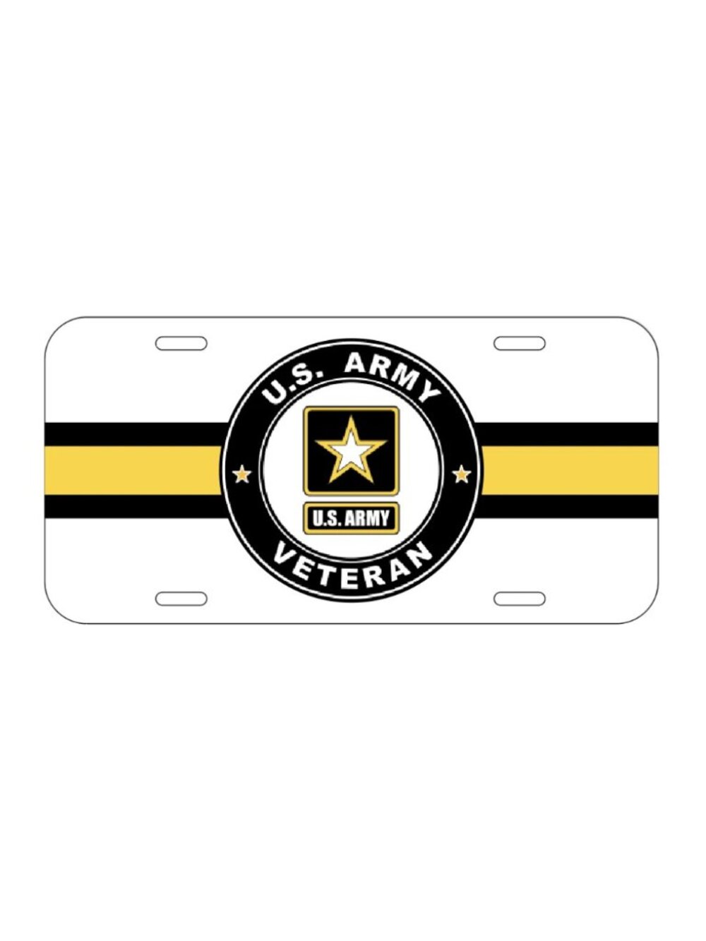 USA US Army Veteran Vet Vehicle License Plate Front Auto Tag NEW Vietnam Gulf